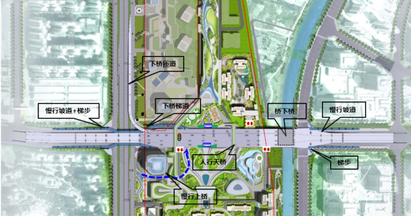 易速宝 串联多条南北干道！这一上跨桥即将开工